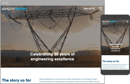 Quality Energy Web Design
